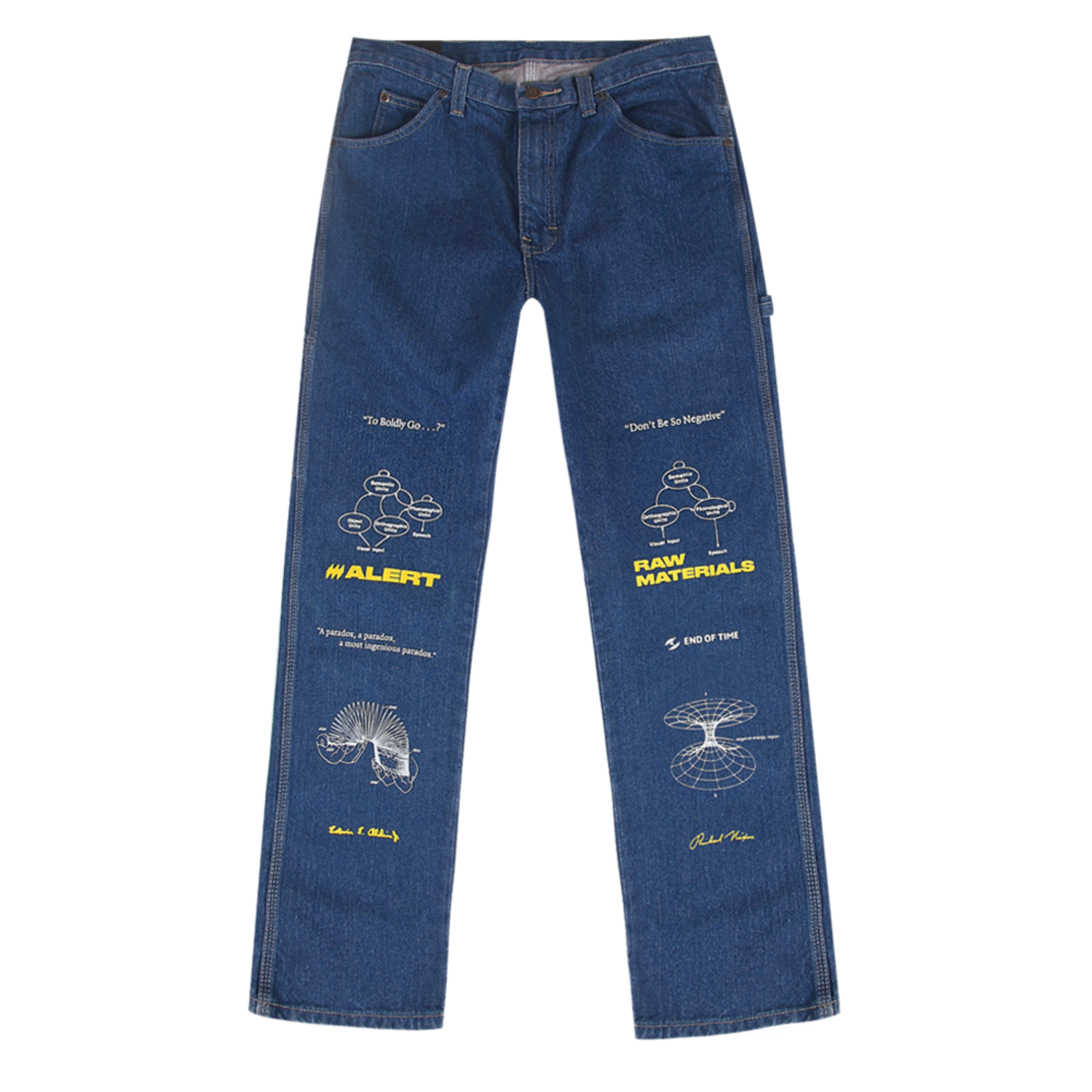 Raw Materials Carpenter Denim Jeans